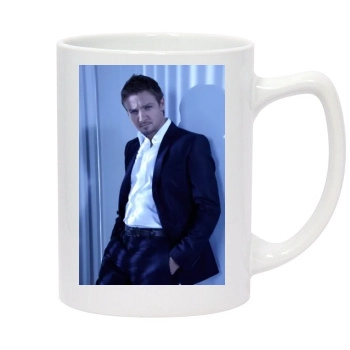 Jeremy Renner 14oz White Statesman Mug