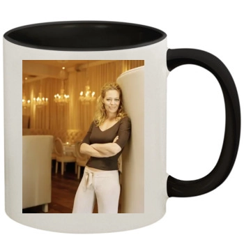 Jeri Ryan 11oz Colored Inner & Handle Mug