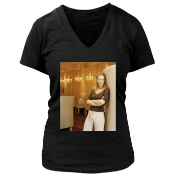 Jeri Ryan Women's Deep V-Neck TShirt