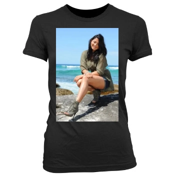 Jessica Gomes Women's Junior Cut Crewneck T-Shirt