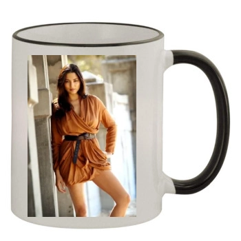 Jessica Gomes 11oz Colored Rim & Handle Mug