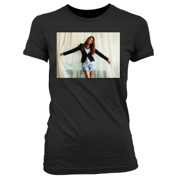 Jessica Gomes Women's Junior Cut Crewneck T-Shirt