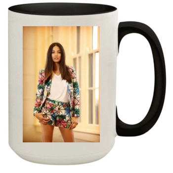 Jessica Gomes 15oz Colored Inner & Handle Mug