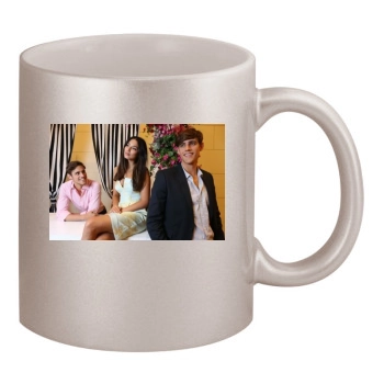 Jessica Gomes 11oz Metallic Silver Mug