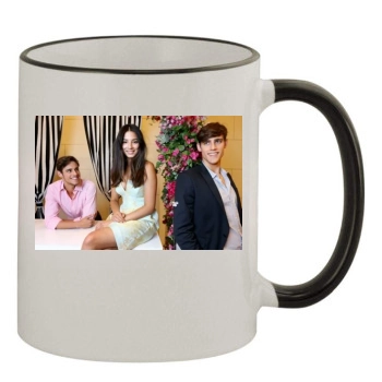 Jessica Gomes 11oz Colored Rim & Handle Mug