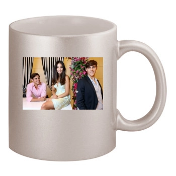 Jessica Gomes 11oz Metallic Silver Mug