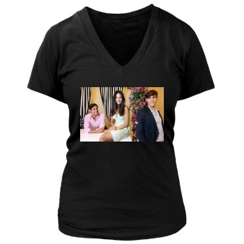 Jessica Gomes Women's Deep V-Neck TShirt