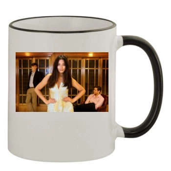 Jessica Gomes 11oz Colored Rim & Handle Mug
