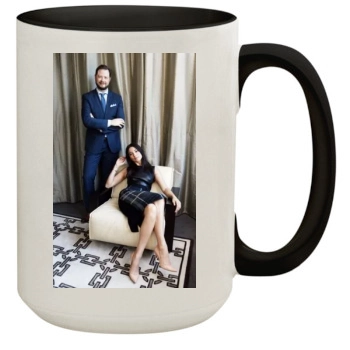 Jessica Gomes 15oz Colored Inner & Handle Mug