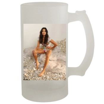 Jessica Gomes 16oz Frosted Beer Stein