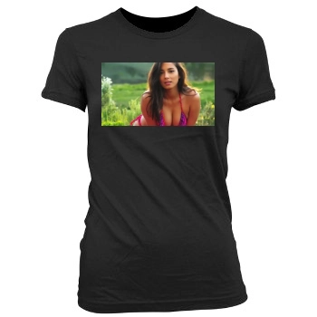 Jessica Gomes Women's Junior Cut Crewneck T-Shirt