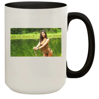 Jessica Gomes 15oz Colored Inner & Handle Mug