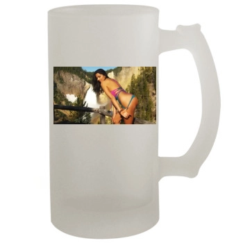 Jessica Gomes 16oz Frosted Beer Stein