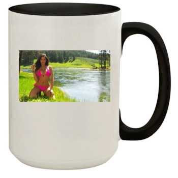 Jessica Gomes 15oz Colored Inner & Handle Mug