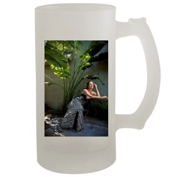 Jessica Stroup 16oz Frosted Beer Stein