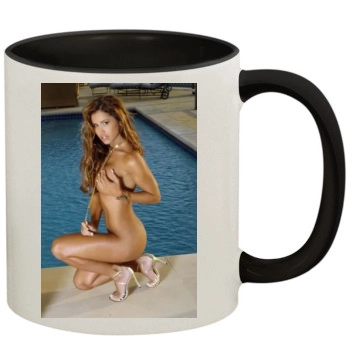 Jennifer Walcott 11oz Colored Inner & Handle Mug