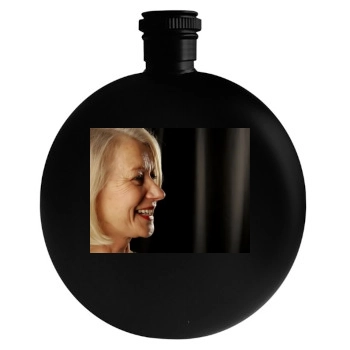 Helen Mirren Round Flask