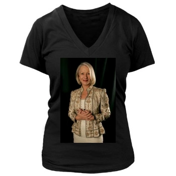 Helen Mirren Women's Deep V-Neck TShirt