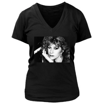 Helen Mirren Women's Deep V-Neck TShirt