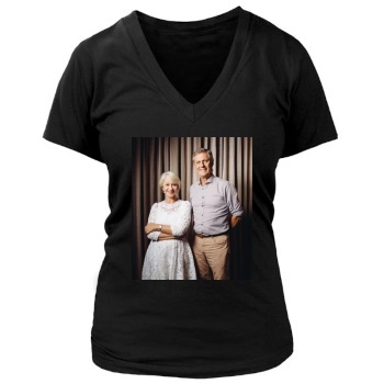 Helen Mirren Women's Deep V-Neck TShirt