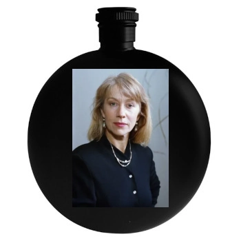 Helen Mirren Round Flask