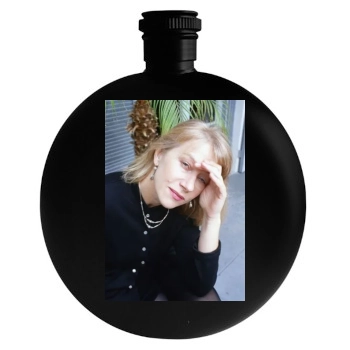 Helen Mirren Round Flask