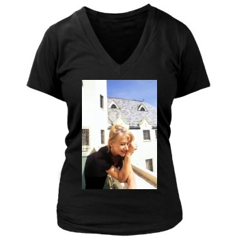 Helen Mirren Women's Deep V-Neck TShirt