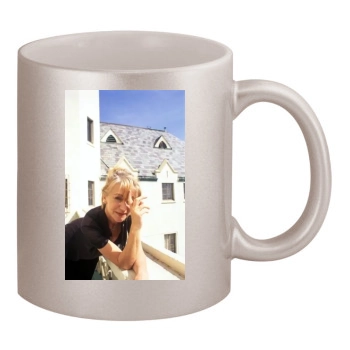 Helen Mirren 11oz Metallic Silver Mug