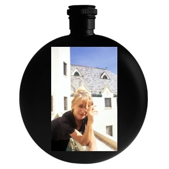 Helen Mirren Round Flask