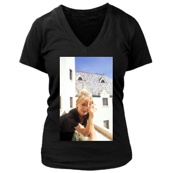 Helen Mirren Women's Deep V-Neck TShirt