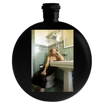 Helen Mirren Round Flask