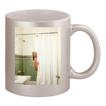 Helen Mirren 11oz Metallic Silver Mug