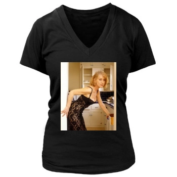 Helen Mirren Women's Deep V-Neck TShirt