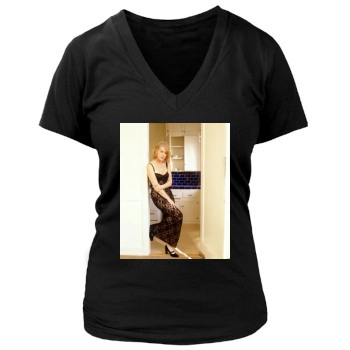 Helen Mirren Women's Deep V-Neck TShirt