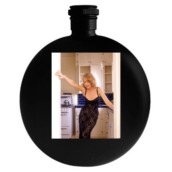 Helen Mirren Round Flask