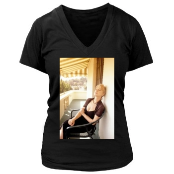 Helen Mirren Women's Deep V-Neck TShirt