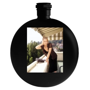 Helen Mirren Round Flask