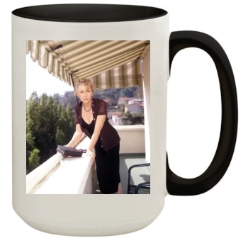 Helen Mirren 15oz Colored Inner & Handle Mug