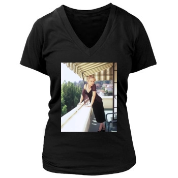 Helen Mirren Women's Deep V-Neck TShirt