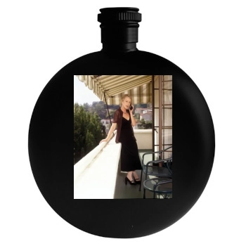 Helen Mirren Round Flask