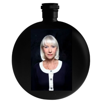 Helen Mirren Round Flask