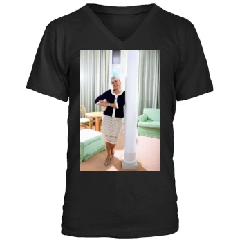 Helen Mirren Men's V-Neck T-Shirt