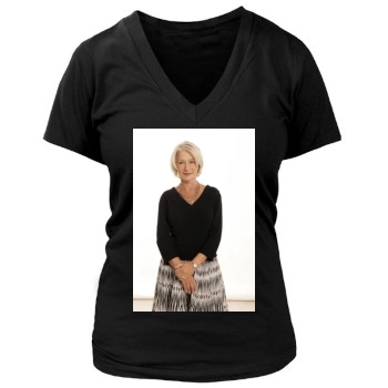 Helen Mirren Women's Deep V-Neck TShirt