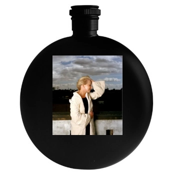 Helen Mirren Round Flask