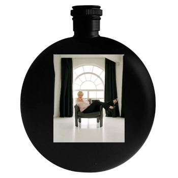 Helen Mirren Round Flask