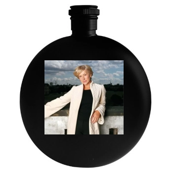 Helen Mirren Round Flask