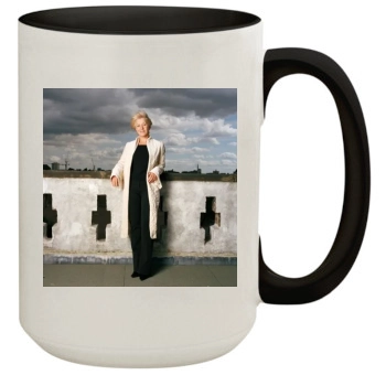 Helen Mirren 15oz Colored Inner & Handle Mug