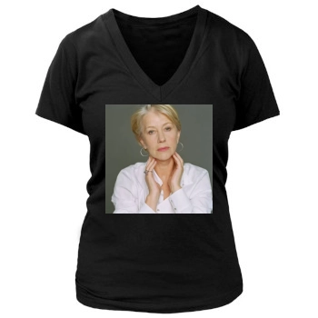 Helen Mirren Women's Deep V-Neck TShirt