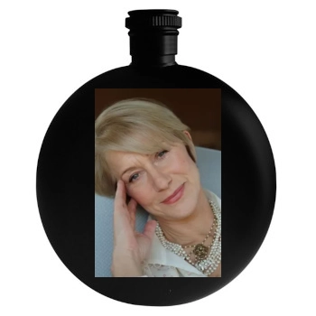 Helen Mirren Round Flask