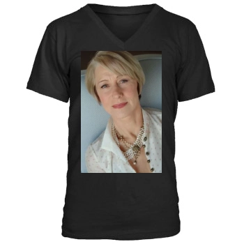 Helen Mirren Men's V-Neck T-Shirt